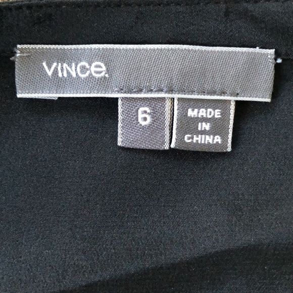 Vince Gray and Black Tunic Top - Picture 11 of 11